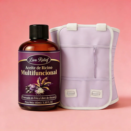 1 Aceite de Ricino + 1 Faja Fijadora